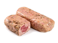 Virtas vištienos vyniotinis su liežuviu. ~350g