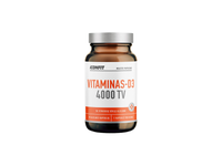 ICONFIT vitaminas D3 su vynuogių sėklų aliejumi, 4000 TV, 90 kapsulių