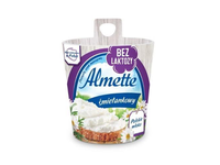 Tepamas varškės sūris ALMETTE, be laktozės, 150 g