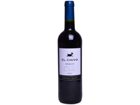 Raudonas sausas vynas EL CHIVO MERLOT, 0,75l