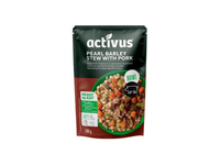 Kiaulienos troškinys su perlinėmis kruopomis ACTIVUS, 280 g