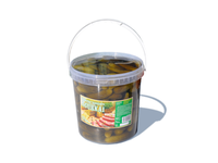 Agurkai, rauginti, kibirėlyje, 3 kg