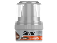 Rudas batų kremas SILVER, 50 ml