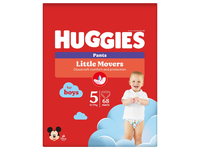 Sauskel.-kelnait.HUGGIES BOY(5)12-17kg,68vnt.