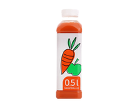 Morkų ir obuolių sultys, 500 ml