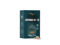 BIOFARMACIJA Liposomal D3+K2 kapsulės, N30