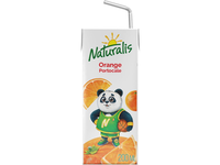 NATURALIS Apelsinų sulčių gėrimas 0,2 l
