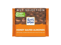 Pieninis šokoladas su neskaldytais riešutais RITTER SPORT, 100 g