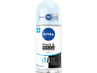 Moteriškas rutulinis dezodorantas NIVEA BLACK & WHITE, 50 ml