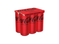 Gazuotas gaivusis gėrimas COCA COLA, 6x330 ml