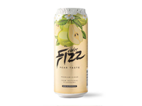 Nealkoholinis kriaušių skonio sidras FIZZ, 0,5l