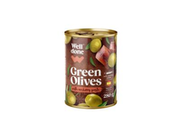 Žaliosios alyvuogės su ančiuviais WELL DONE, 280 g