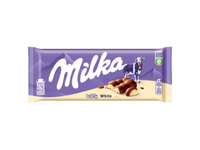 Pieninis šokoladas MILKA BUBBLY WHITE, 95 g