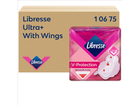 Higieniai paketai LIBRESSE Ultra Plus su sparneliais, 150vnt, papildymas, 10675