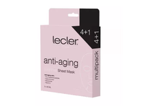 LECLER veido kaukių rinkinys ANTI-AGING, 5 vnt.