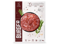 Sausai brandintas jautienos maltinis Mėsainiams, 150g
