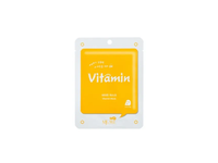 MJCARE šviesinanti lakštinė veido kaukė su vitaminais ON VITAMIN MASK, 22g