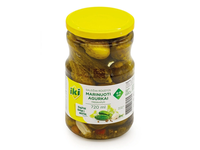 Marinuoti agurkai saldžiarūgščiai IKI 6-9 cm, 680 g