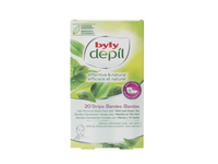 Veido depiliavimo juostelės BYLY DEPIL MINT & GREEN TEA, 20 vnt