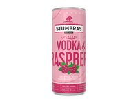 Alk. kok. STUMBRAS VODKA & RASP. 5 %, 0,33 l