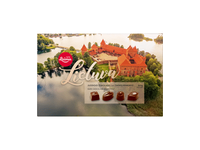 Juodojo šokolado saldainių rinkinys LAIMA LIETUVA, 360 g