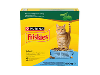 Sausas kačių ėdalas FRISKIES su lašiša ir daržovėmis, 800 g