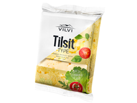 Sūrio produktas Tilsit VILVI, su augaliniais riebalaias, fasuotas, 50%, RSM, 240 g