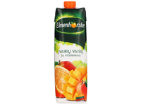 Įvairių vaisių sulčių gėrimas ELMENHORSTER su vitaminais, 1 l