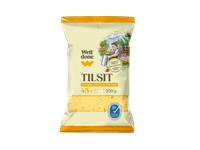 TILŽĖS sūris WELL DONE, 45 % rieb. s. m., 200 g