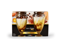 Ledai CASA DEL GELATO, tiramisu skonio, 2 vnt., 180 g
