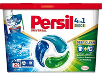 Skalbimo kapsulės PERSIL DISCS Universal, 22 vnt