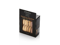 Sausainiai D'HAUBRY Macaroons, vanilės, šokolado ir moka skonio, 72 g