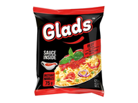 Makaronai jautienos skonio su pomidorais ir baziliku GLADS, 75 g