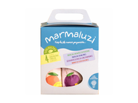 Eko. vaisinių tyrelių MARMALUZI rinkinys Nr. 1 (nuo 6 mėn.), 360 g