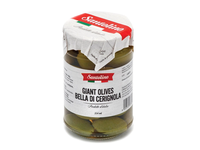 Didelės, žaliosios alyvuogės BELLA DI CERIGNOLA SANTOLINO, 290 g