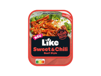Jautienos tipo sojų kepsn. aitr. saldžiar. padaže LIKE MEAT, 180 g