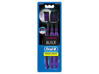 Dantų šepetėlis ORAL-B Allrounder Black, Medium, 3 vnt.