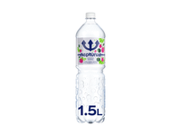 Gazuotas stalo vanduo NEPTŪNAS, žal. citr. ir aviečių skonio, 1.5 l