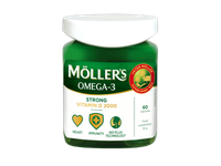 MOLLER STRONG + VITAMIN D kapsulės, N60