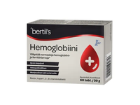 BERTIL's Hemoglobini kraujodarai, tabletės N60