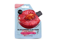 ORGANIC SHOP BLACK CHERRY SHINE BRIGHT veido molio kaukė, 100 ml