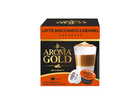 Kavos kapsul. AROMA GOLD LATTE CARAMEL, 180 g