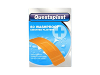 QUESTAPLAST WASHPROOF pleistrų rinkinys (50 vnt.)