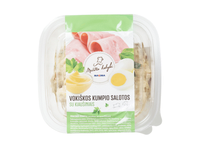 Vokiškos kumpio salotos su kiaušiniais, 300 g