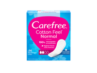 Higieniniai įklotai CAREFREE COTTON FRESH, 56 vnt.