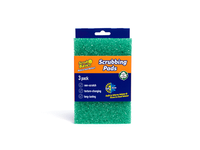 Neabrazyvinės šveitimo kempinėlės SCRUB DADDY Scour Daddy, 3 vnt.