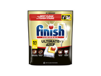 Indaplovių indų ploviklio kapsulės Finish Ultimate Plus Lemon, citrinų kvapo, 51 vnt.