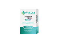 Gudobelė + magnis ELEVITA VITA-LAB EXTRA 600 mg, 30 tablečių