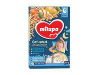 Košė MILUPA, pieno, avižų, obuolių, kriaušių, 6+ mėn., 250 g, 250 g