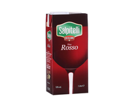 Raudo. saldus vynas SALPITELLI ROSSO, 10%, 1l